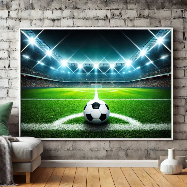 Quadro Personalizado de Times de Futebol – Brasil e Mundo ⚽🏆 100x100